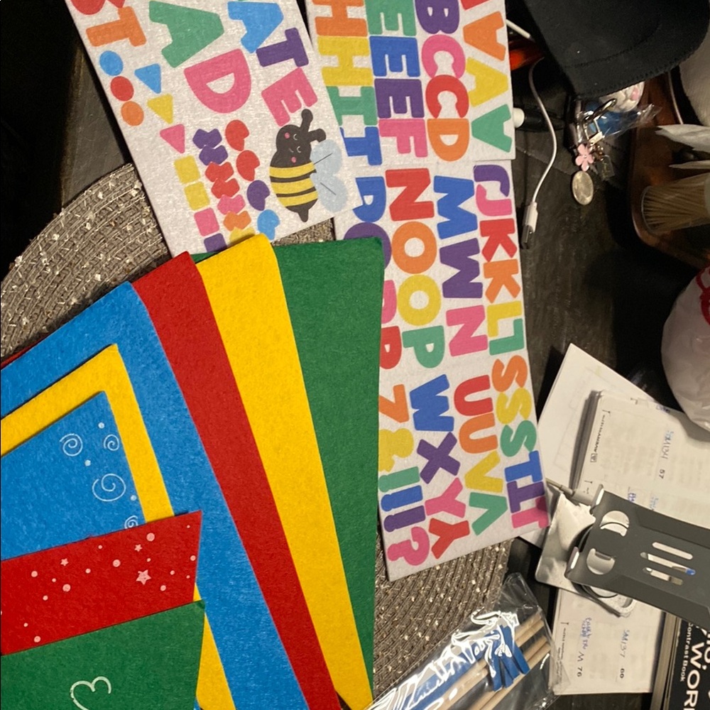 Colorful Alphabet Learning Mats for Kids 3 boxes for $15